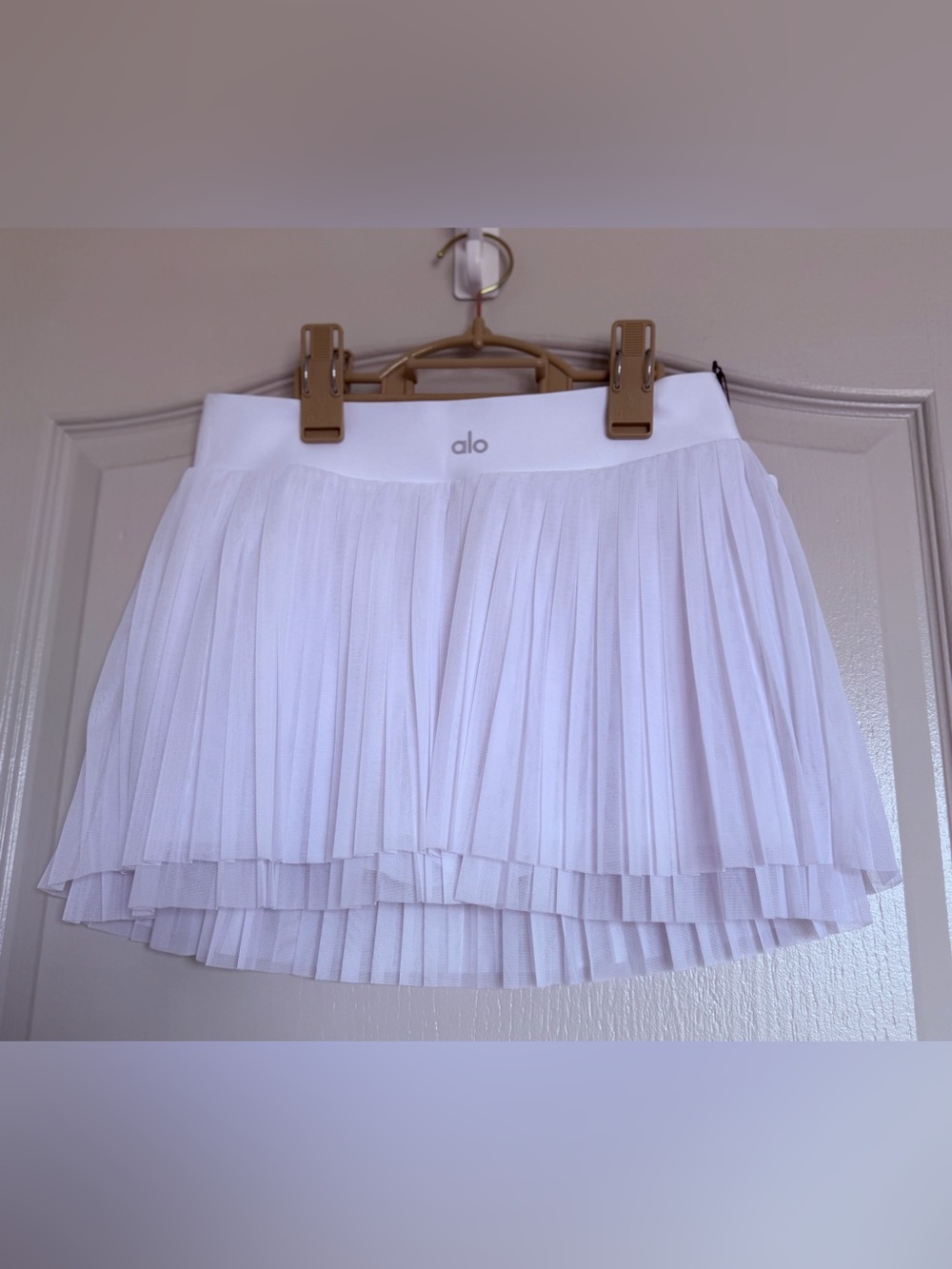Mesh Baseline Tennis Skirt
- White - Picture 1 of 5